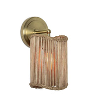 Coastal Living Nimes Rattan Sconce