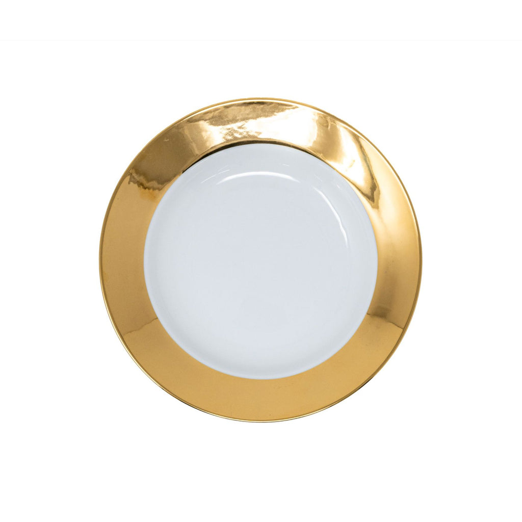 Parisian Solid Gold Bread and Butter Plate