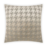 Suit Yourself Beige Mist Throw Pillow