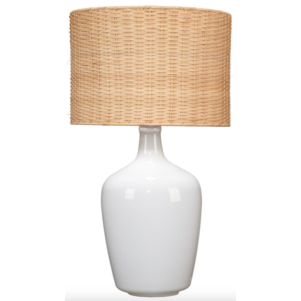 White Plum Jar Table Lamp