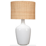 White Plum Jar Table Lamp