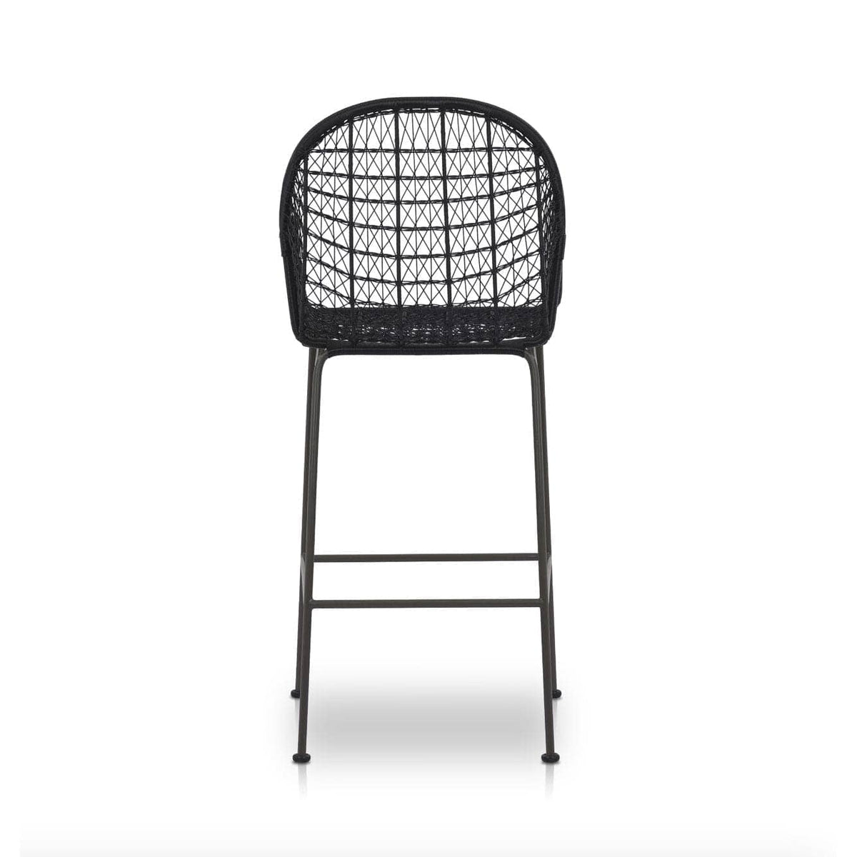 Benito Black Woven Counter & Bar Stools