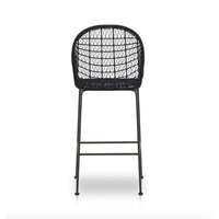 Benito Black Woven Counter & Bar Stools