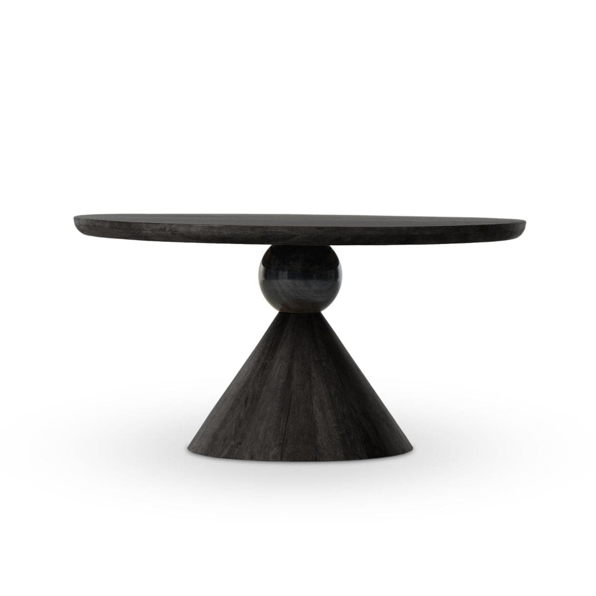 Branson Worn Black Dining Table