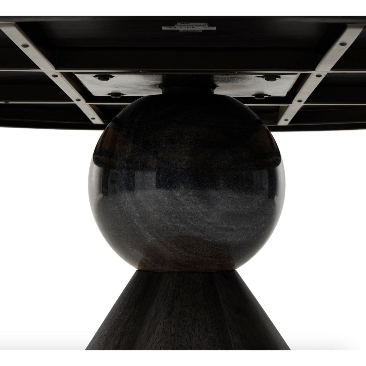 Branson Worn Black Dining Table