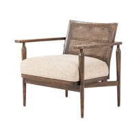 Xander Aged Almond Cane Chair