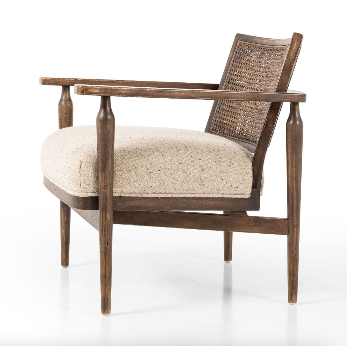 Xander Aged Almond Cane Chair