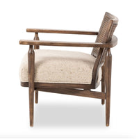 Xander Aged Almond Cane Chair