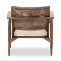 Xander Aged Almond Cane Chair