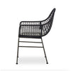 Benito Black Woven Dining Chair