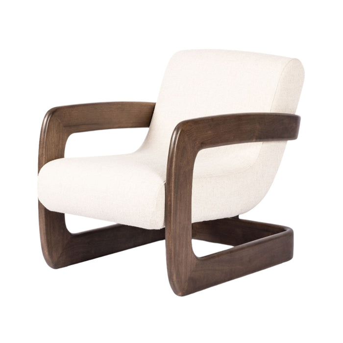 Kardiff Cream & Vintage Parawood Chair