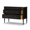 Tolson Marble & Distressed Black Chest