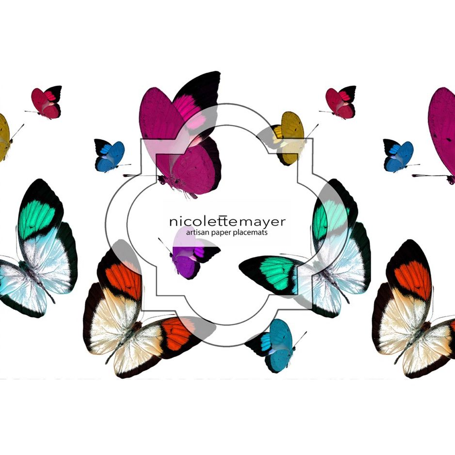 Butterflies Paper Placemats