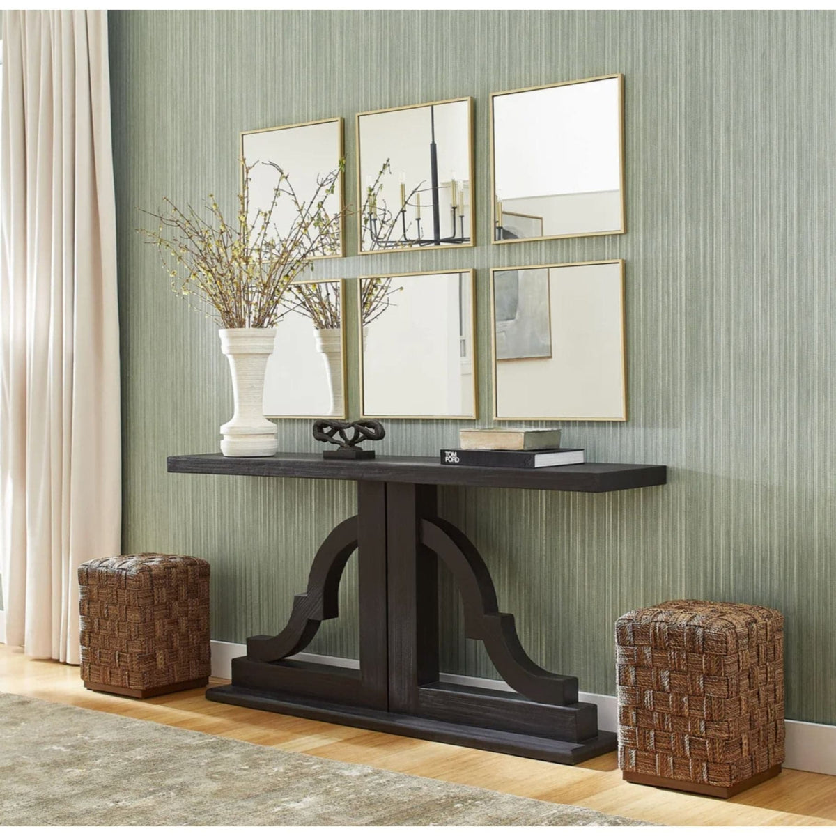 Marrakesh Black Console Table