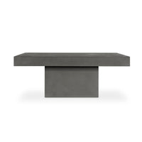 Maxima Grey Concrete Outdoor Coffee Table