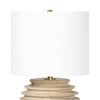 Thea Natural Travertine Mini Lamp