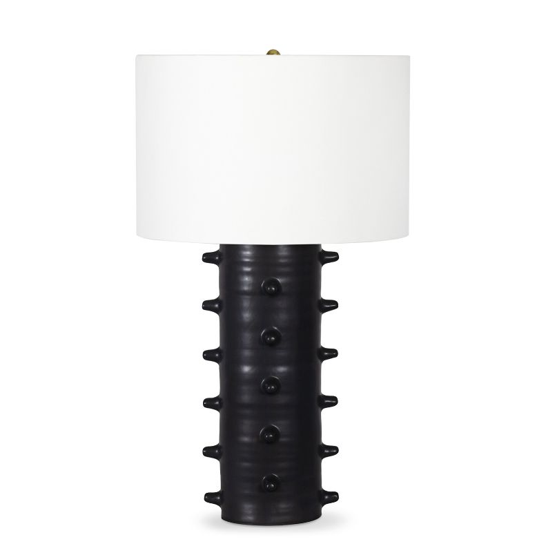 Spruce Black Ceramic Table Lamp