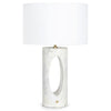 Portia White Marble Table Lamp