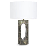 Portia Green Marble Table Lamp