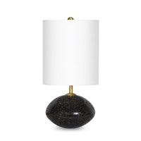 Nyx Black Travertine Mini Lamp