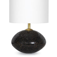 Nyx Black Travertine Mini Lamp