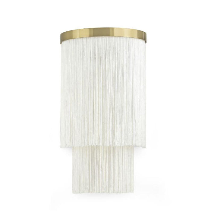 Cabaret Ivory Fringe Sconce