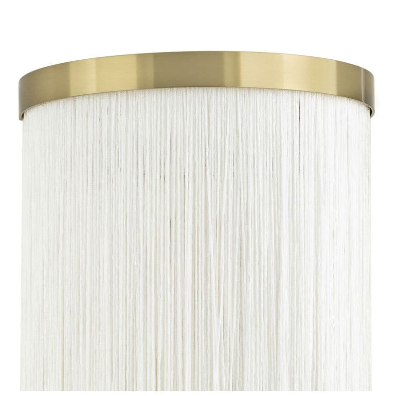 Cabaret Ivory Fringe Sconce