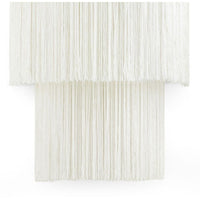 Cabaret Ivory Fringe Sconce