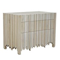 Desdemona 3 Drawer Chest Bleached Elm