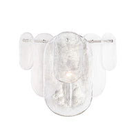 Echo Polished Nickel Sconce