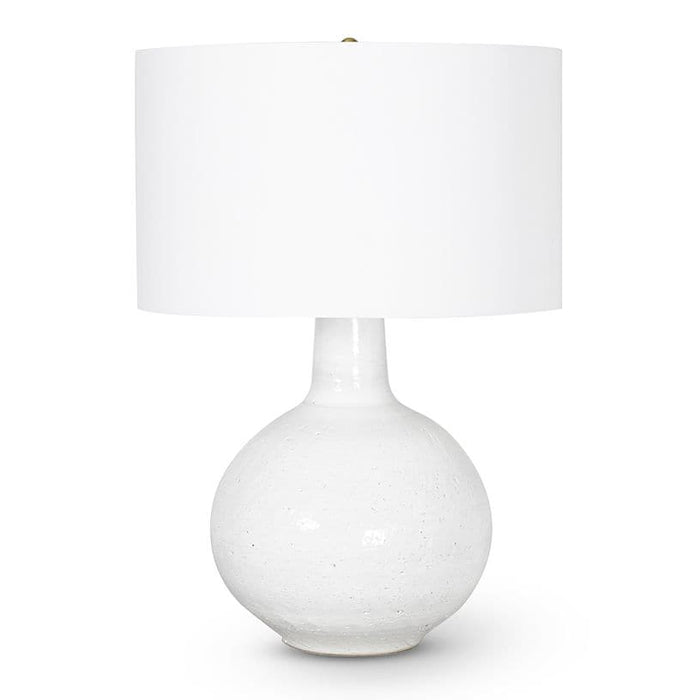 Clemente White Ceramic Table Lamp