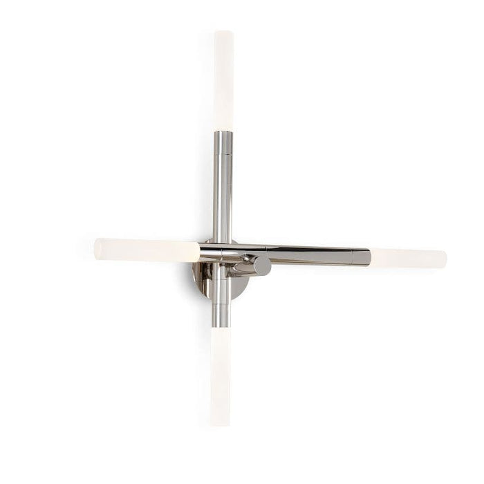 Cass Polished Nickel Sconce