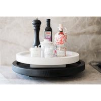 Bianca White Medium Lazy Susan