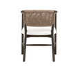 Concord Brown Oak & Jute Accent Chair