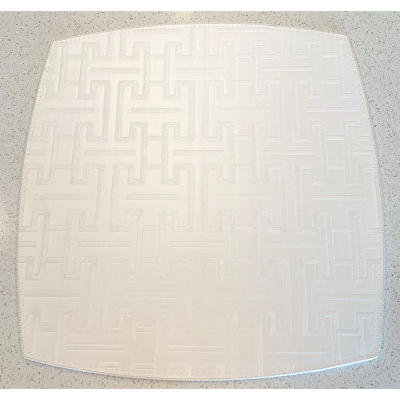 White Reversible Placemat