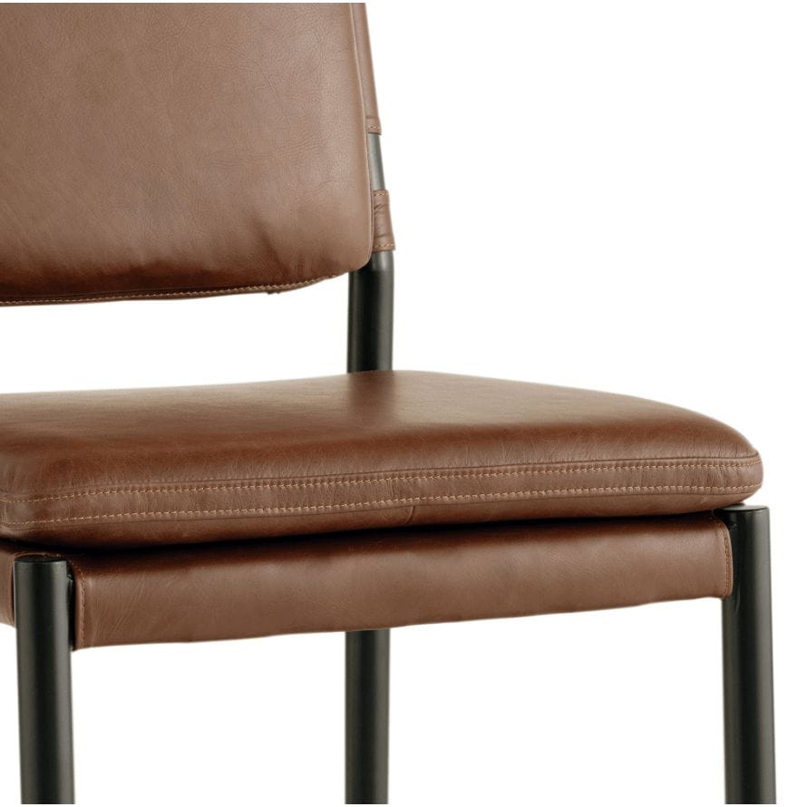 Nash Leather Bar Stool