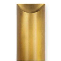 Meyer Metal Sconce Natural Brass