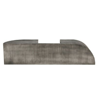 Crafton Gunmetal Gray Bench