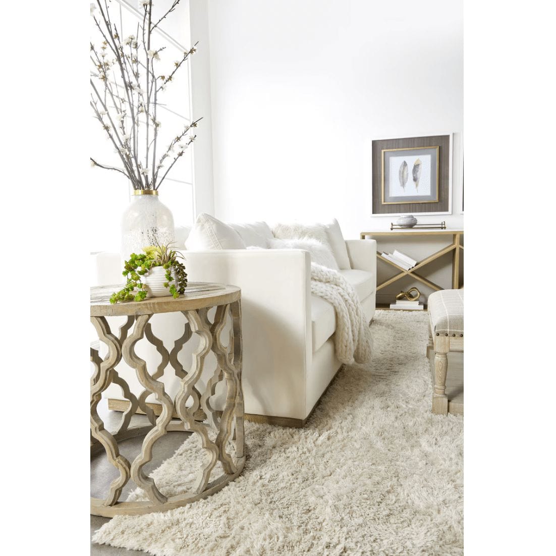 Clover Large End Table