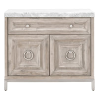 Azure Natural Gray & White Carrera Media Chest