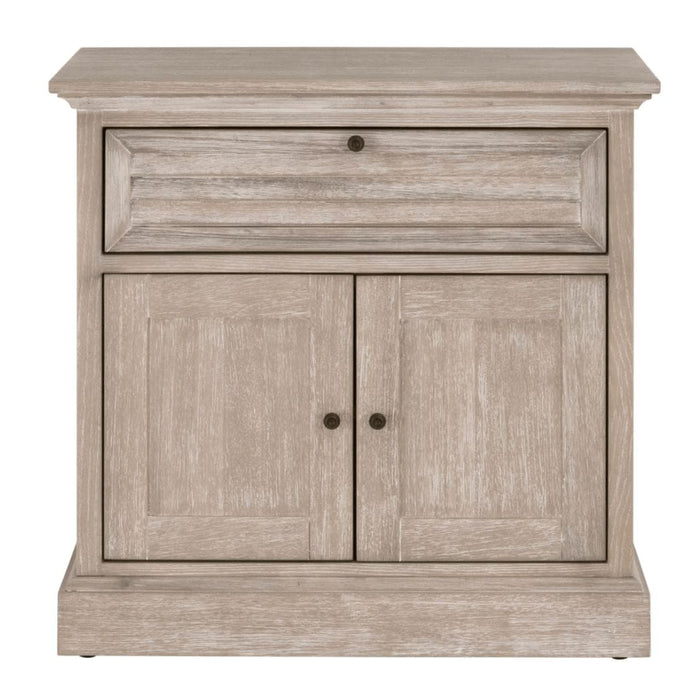 Eden Natural Gray Nightstand