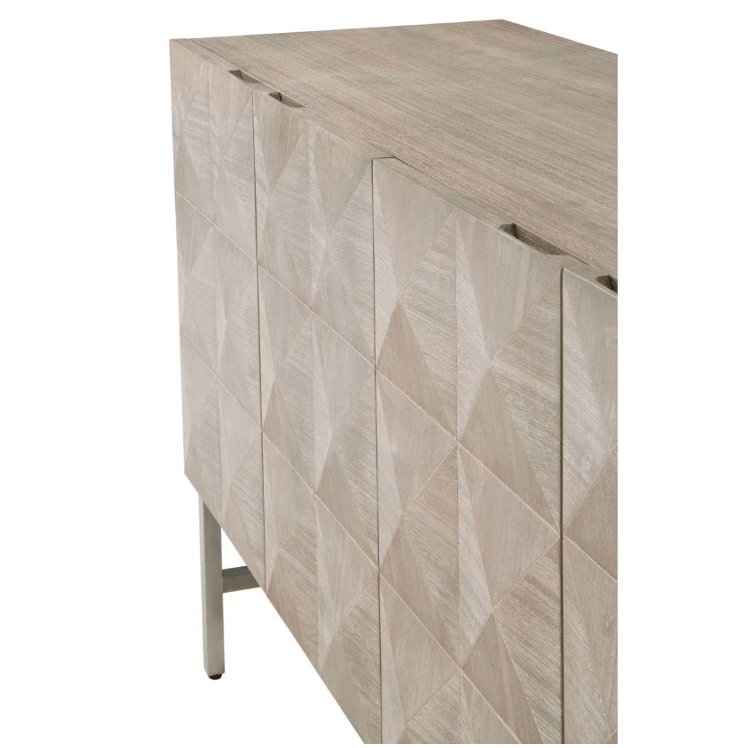 Atlas Natural Gray Acacia Media Sideboard