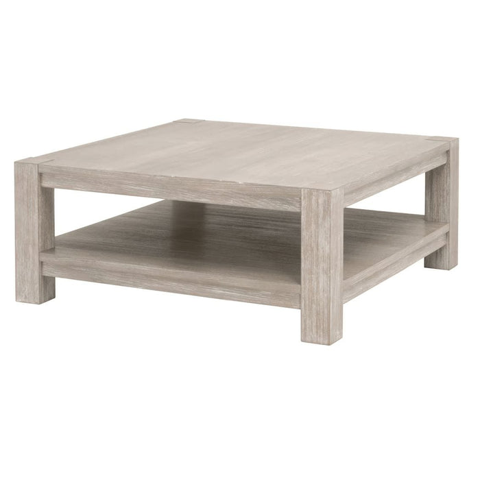 Adler Square Coffee Table - Table Side View | Bone & Brass