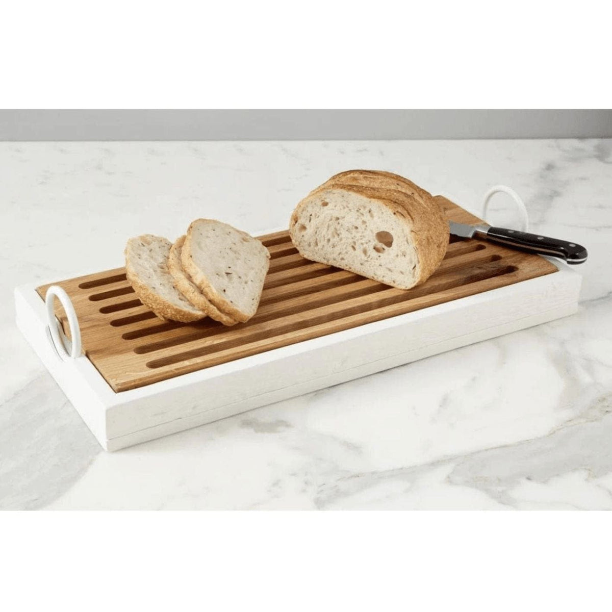 White Bread Crumb Board