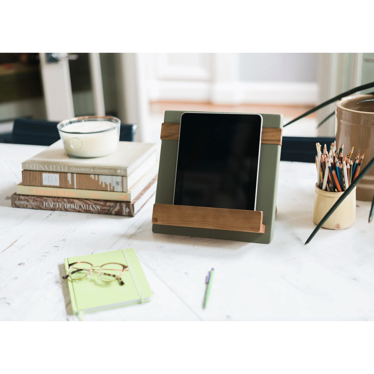 Sage Green iPad / Cookbook Holder