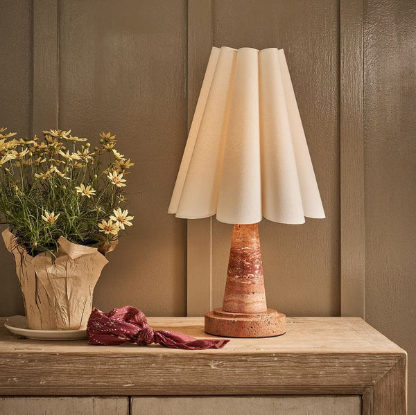 Segal Marble Mini Lamp Red