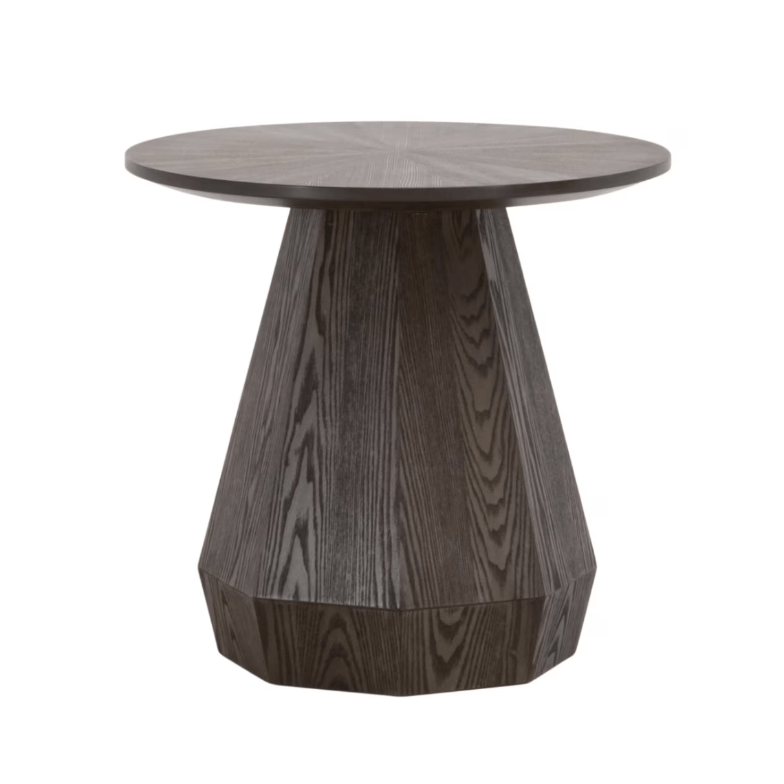 Coulter Burnished Brown End Table