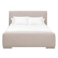 Warner Upholstered Bed Frame | Bone & Brass