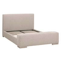 Warner Upholstered Bed Frame - Bed Headboard Detail | Bone & Brass