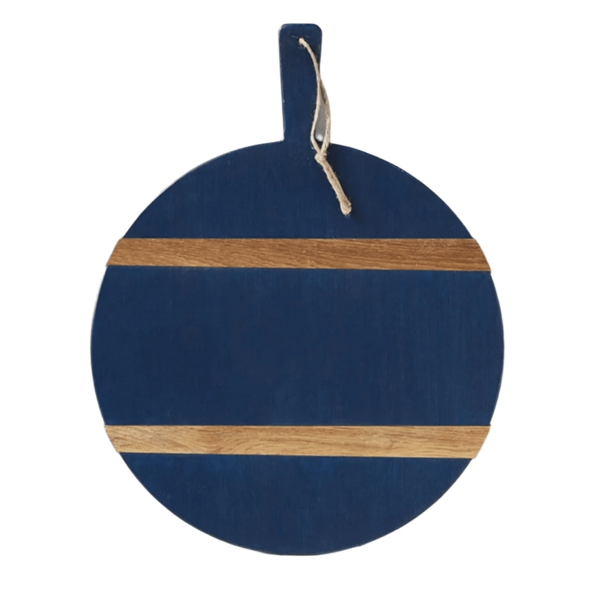 Navy Round Mod Charcuterie Board, Medium